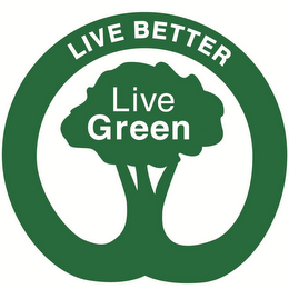 LIVE BETTER LIVE GREEN logo