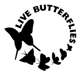 LIVE BUTTERFLIES logo