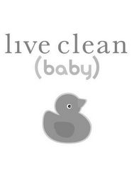 LIVE CLEAN (BABY) logo