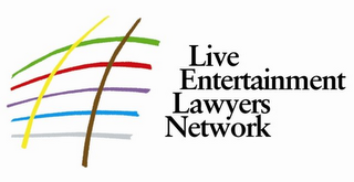 LIVE ENTERTAINMENT LAWYERS NETWORK logo