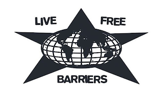 LIVE FREE BARRIERS logo