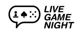 LIVE GAME NIGHT logo