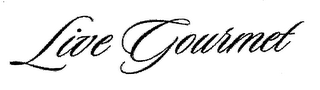 LIVE GOURMET logo