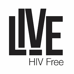 LIVE HIV FREE logo