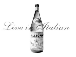 LIVE IN ITALIAN S.PELLEGRINO logo