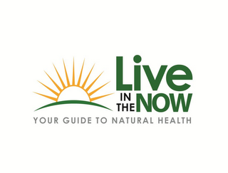 LIVE IN THE NOW YOUR GUIDE TO NATURAL HEALTH logo