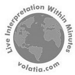 LIVE INTERPRETATION WITHIN MINUTES VOLATIA.COM logo