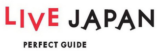 LIVE JAPAN PERFECT GUIDE logo