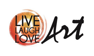 LIVE LAUGH LOVE ART logo