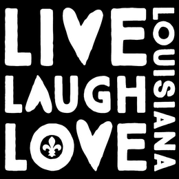LIVE LAUGH LOVE LOUISIANA logo