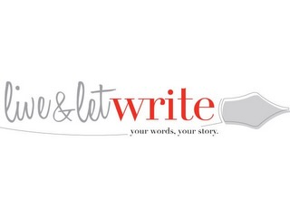 LIVE & LET WRITE YOUR WORDS, YOUR STORY. logo