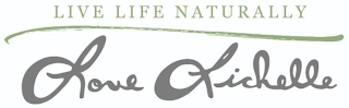 LIVE LIFE NATURALLY LOVE LICHELLE logo