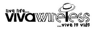 LIVE LIFE... VIVAWIRELESS ...VIVE LA VIDA logo