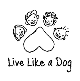 LIVE LIKE A DOG logo