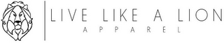 LIVE LIKE A LION APPAREL logo