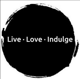 LIVE · LOVE · INDULGE logo