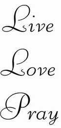 LIVE LOVE PRAY logo
