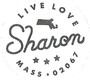 LIVE LOVE SHARON MASS · 02067 logo