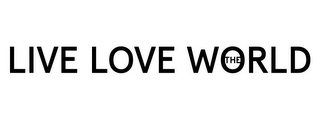 LIVE LOVE THE WORLD logo