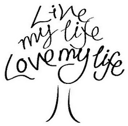 LIVE MY LIFE LOVE MY LIFE logo