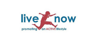 LIVE NOW PROMOTING AN ACTIVE LIFESTYLE logo
