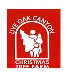 LIVE OAK CANYON CHRISTMAS TREE FARM logo