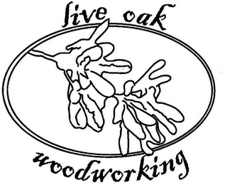 LIVE OAK WOODWORKING logo