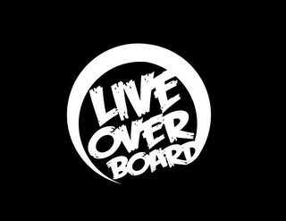 LIVE OVER BOARD logo