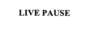 LIVE PAUSE logo
