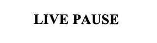 LIVE PAUSE logo