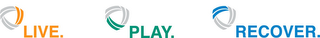 LIVE. PLAY. RECOVER. logo