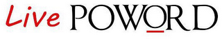 LIVE POWORD logo