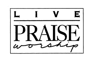 LIVE PRAISE WORSHIP logo