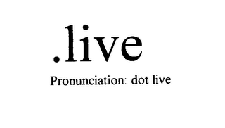 .LIVE PRONUNCIATION DOT LIVE logo