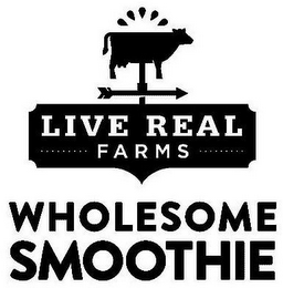 LIVE REAL FARMS WHOLESOME SMOOTHIE logo
