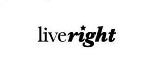 LIVE RIGHT logo