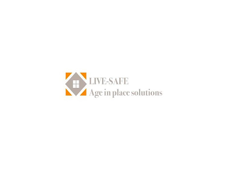 LIVE-SAFE AGE IN PLACE SOLUTIONS logo