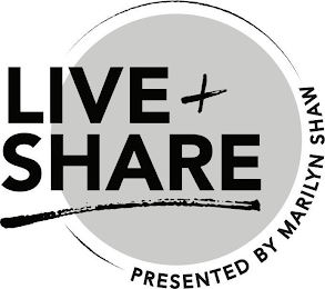 LIVE + SHARE PRESENTED BY MARILYN SHAW logo