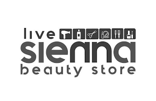 LIVE SIENNA BEAUTY STORE logo