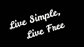 LIVE SIMPLE, LIVE FREE logo