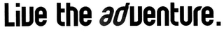 LIVE THE ADVENTURE. logo
