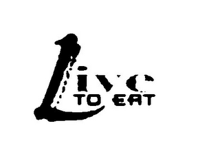 LIVE TO EAT logo