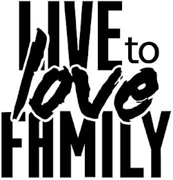 LIVE TO LOVE FAMILY logo