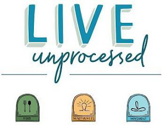 LIVE UNPROCESSED FOOD MINDFULNESS MOVEMENT logo