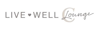 LIVE WELL C LOUNGE logo