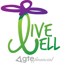 LIVE WELL GTE FINANCIAL logo