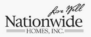 LIVE WELL NATIONWIDE HOMES, INC. logo