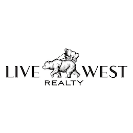 LIVE WEST REALTY logo