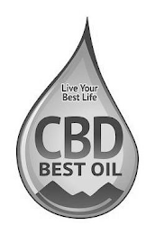 LIVE YOUR BEST LIFE CBD BEST OIL logo