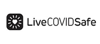 LIVECOVIDSAFE logo